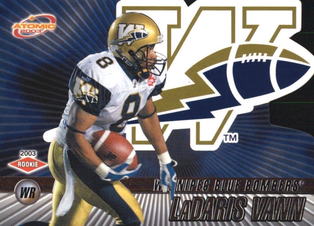 NFL 2003 Atomic CFL - No 100 - LaDaris Vann