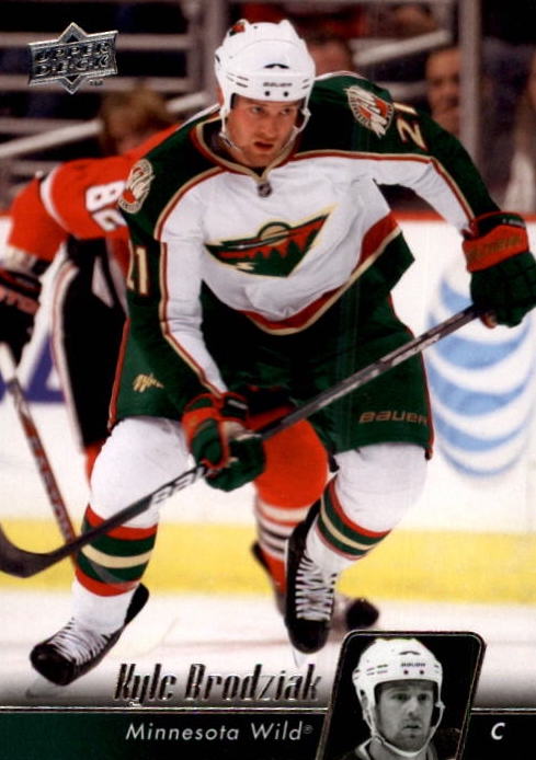 NHL 2010-11 Upper Deck - No 101 - Kyle Brodziak