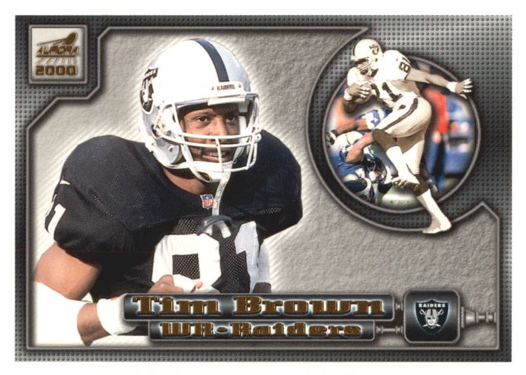 NFL 2000 Aurora - No 101 - Tim Brown