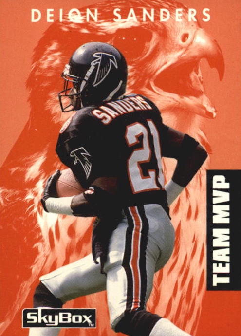 NFL 1992 SkyBox Prime Time - No 101 - Deion Sanders