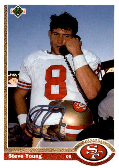 NFL 1991 Upper Deck - No 101 - Steve Young