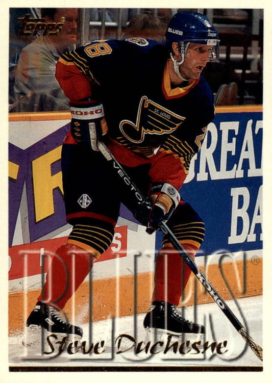 NHL 1995 / 96 Topps - No 102 - Steve Duchesne