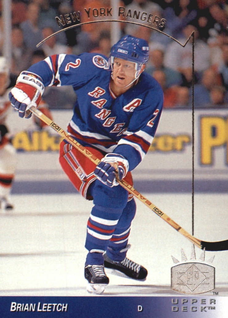 NHL 1993/94 Upper Deck SP Inserts - No 102 - Brian Leetch