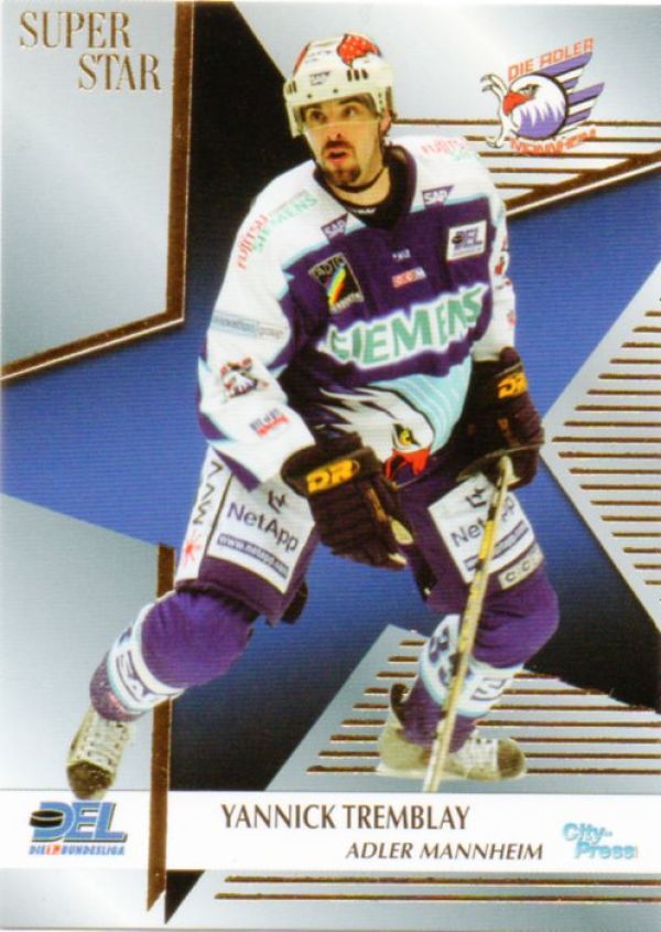 DEL 2004 / 05 CityPress DEL Superstars - No SU04 - Yannick Tremblay