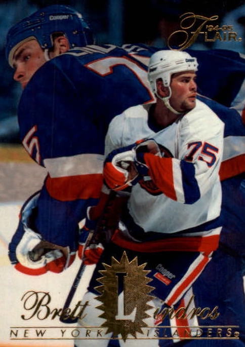 NHL 1994 / 95 Flair - No 104 - Brett Lindros