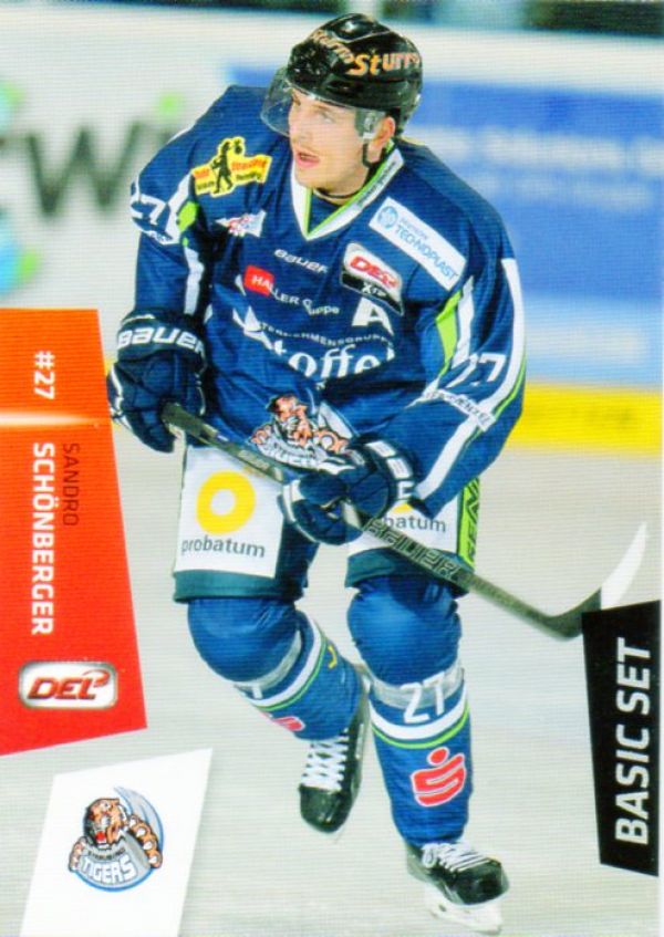 DEL 2014-15 CityPress Basic Set - No 245 - Sandro Schönberger