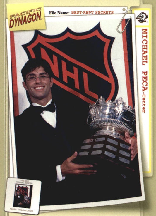 NHL 1997 / 98 Pacific Dynagon Best Kept Secrets - No 105 - Michael Peca