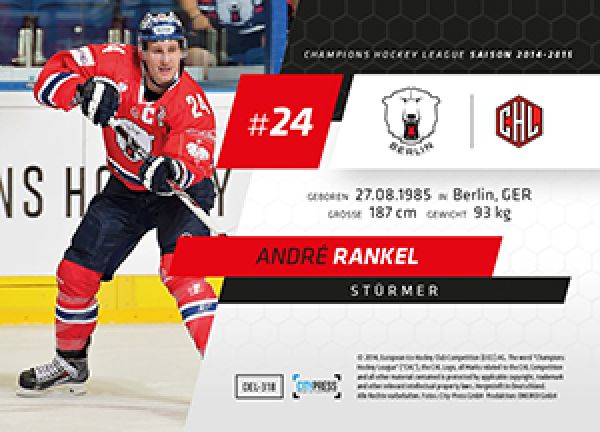 DEL 2014-15 CityPress - No 318 - André Rankel