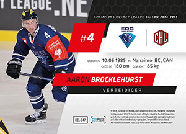 DEL 2014-15 CityPress - No 347 - Aaron Brocklehurst