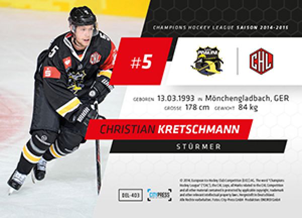 DEL 2014-15 CityPress - No 403 - Christian Kretschmann