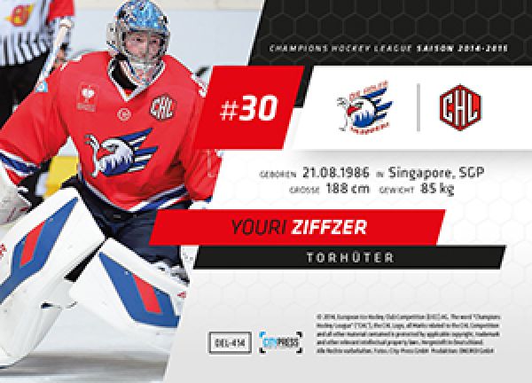 DEL 2014-15 CityPress - No 414 - Youri Ziffzer