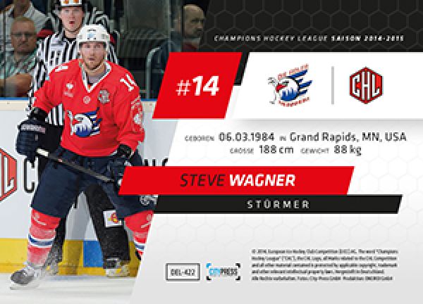 DEL 2014-15 CityPress - No 422 - Steve Wagner