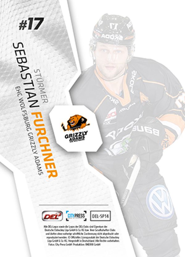 DEL 2014-15 CityPress Premium Sparkplugs - No SP14 - Sebastian Furchner