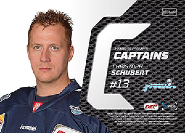 DEL 2014-15 CityPress Premium Captains - No CA04 - Christoph Schubert