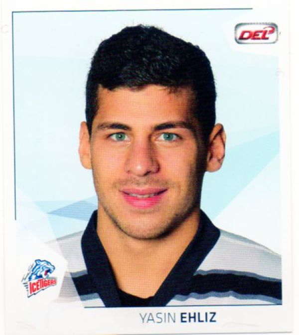 DEL 2014-15 CityPress Sticker - No 218 - Yasin Ehliz