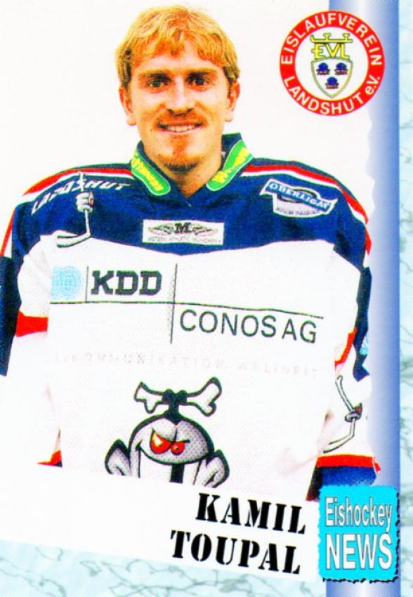 DEL 1999/00 Oberliga EV Landshut - No 09 - Kamil Toupal