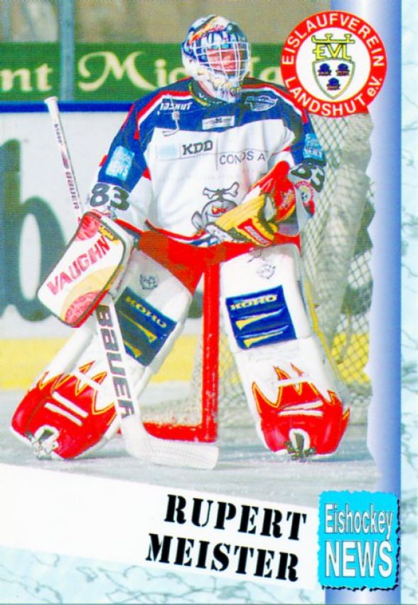 DEL 1999 / 00 Oberliga EV Landshut - No 02 - Rupert Meister