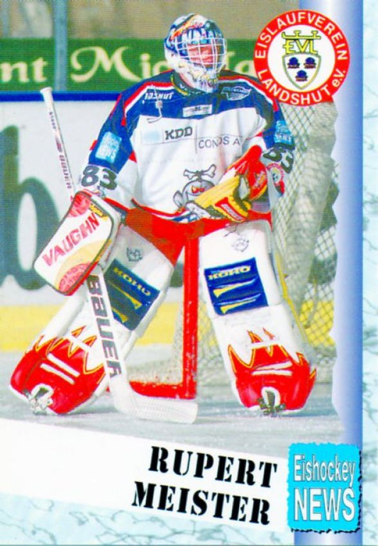 DEL 1999/00 Oberliga EV Landshut - No 02 - Rupert Meister