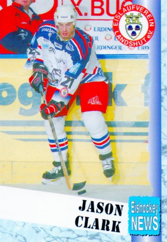 DEL 1999 / 00 Oberliga EV Landshut - No 17 - Jason Clark