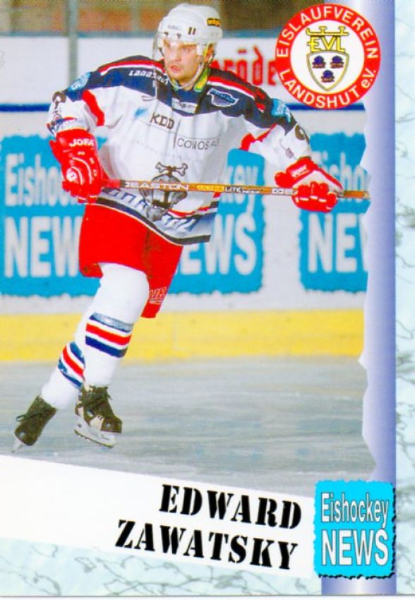 DEL 1999/00 Oberliga EV Landshut - No 12 - Edward Zawatsky