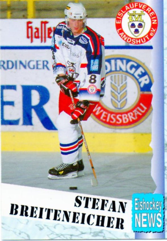 DEL 1999/00 Oberliga EV Landshut - No 11 - Stefan Breiteneicher