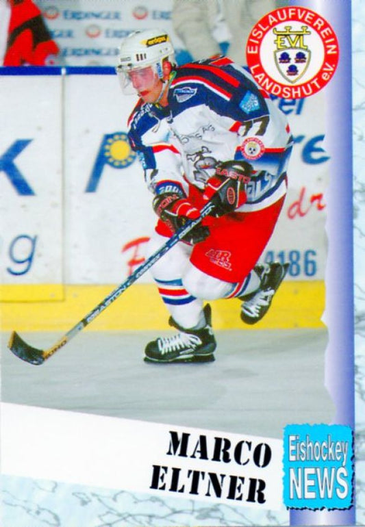 DEL 1999/00 Oberliga EV Landshut - No 10 - Marco Eltner