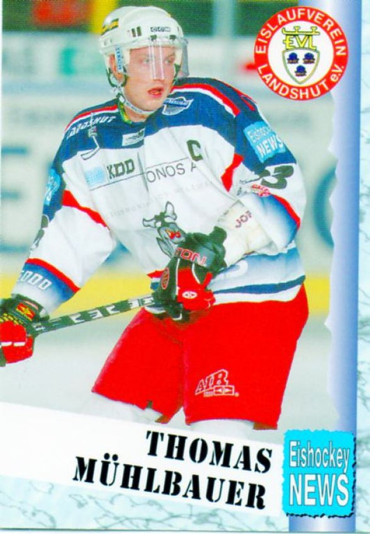 DEL 1999/00 Oberliga EV Landshut - No 19 - Thomas Mühlbauer