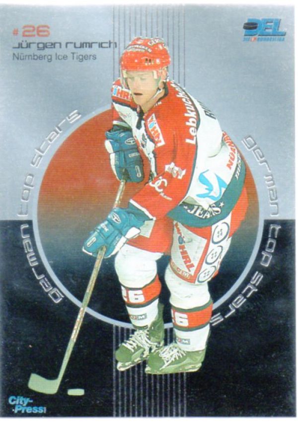 DEL 2002 / 03 CityPress German Top Star - No GT04 - Jürgen Rumrich