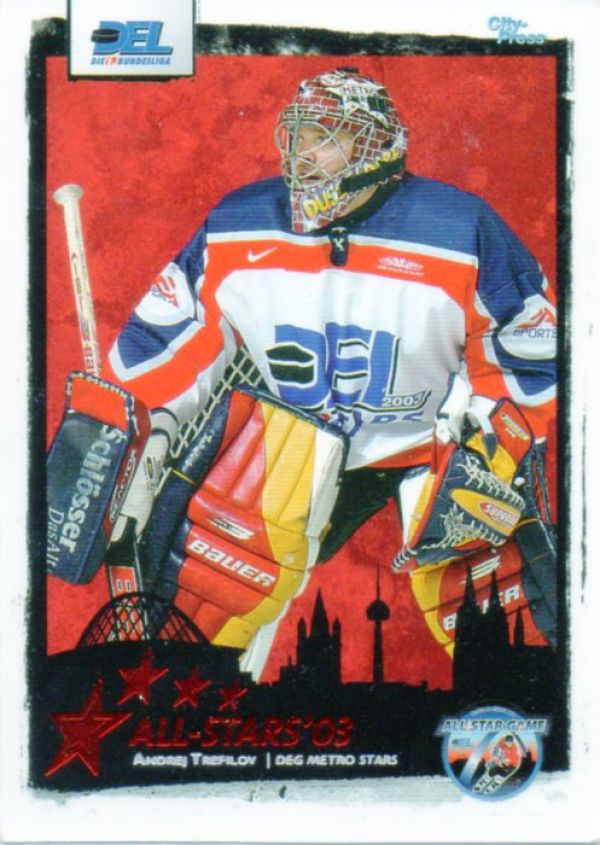 DEL 2003 / 04 CityPress DEL All-Stars - No AS02 - Andrej Trefilov