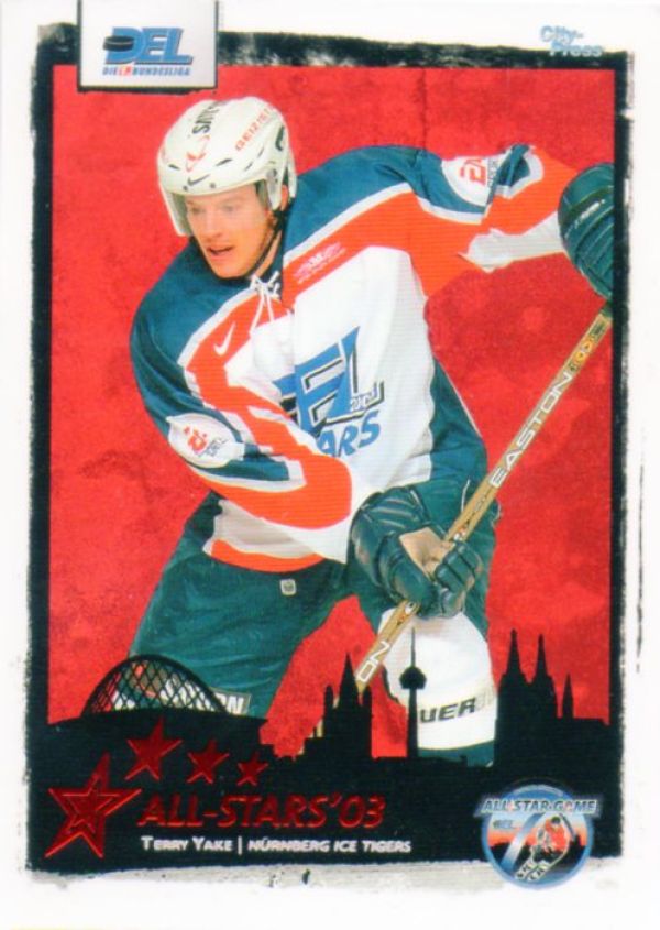 DEL 2003/04 CityPress DEL All-Stars - No AS15 - Terry Yake