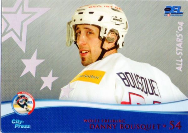 DEL 2004/05 CityPress DEL All-Stars - No AS14 - Danny Bousquet