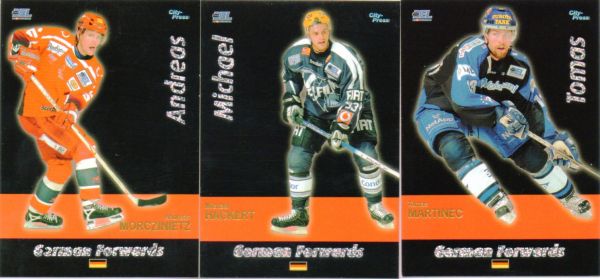 DEL 2006 / 07 CityPress German Forwards - No GF001 - GF014