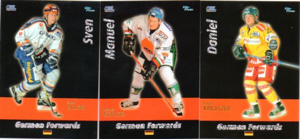 DEL 2006 / 07 CityPress German Forwards - No GF001 - GF014