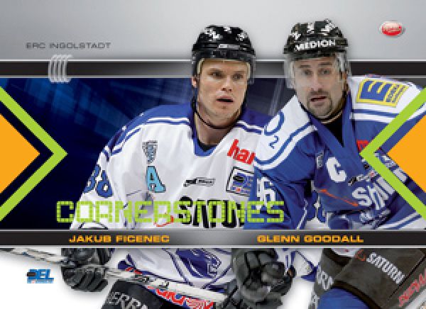 DEL 2008 / 09 Citypress Cornerstones - No CS08 - Jakub Ficenec / Glenn Goodall