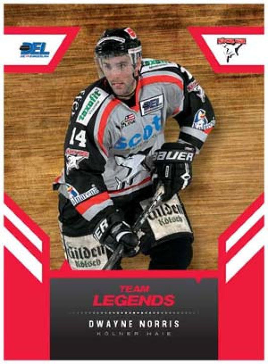 DEL 2008 / 09 CityPress Team Legends - No LE10 - Dwayne Norris