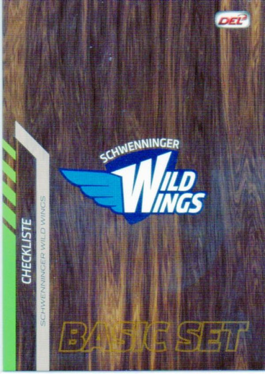 DEL 2013-14 CityPress Basic Set - No 586 - Checklist Schwenninger Wild Wings