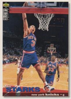 NBA 1995-96 Collector's Choice International German I - No 106 - John Starks