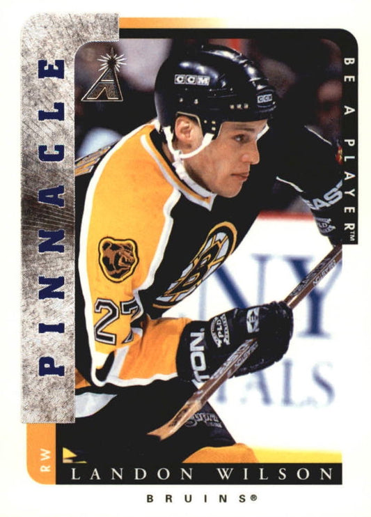 NHL 1996 / 97 Be A Player - No 106 - Landon Wilson