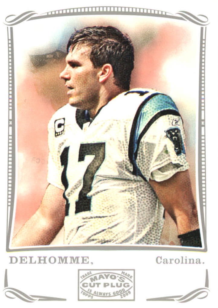 NFL 2009 Topps Mayo Silver - No 107 - Jake Delhomme