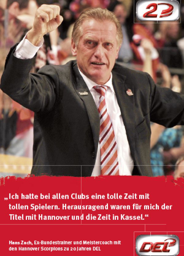 DEL 2013-14 CityPress 20 Jahre DEL - No NN0 - Hans Zach