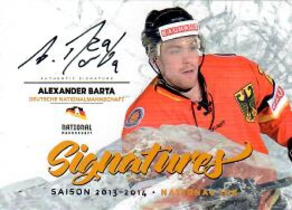 DEL 2013-14 CityPress National Ink Signatures Parallel - No NS03 - Alexander Barta