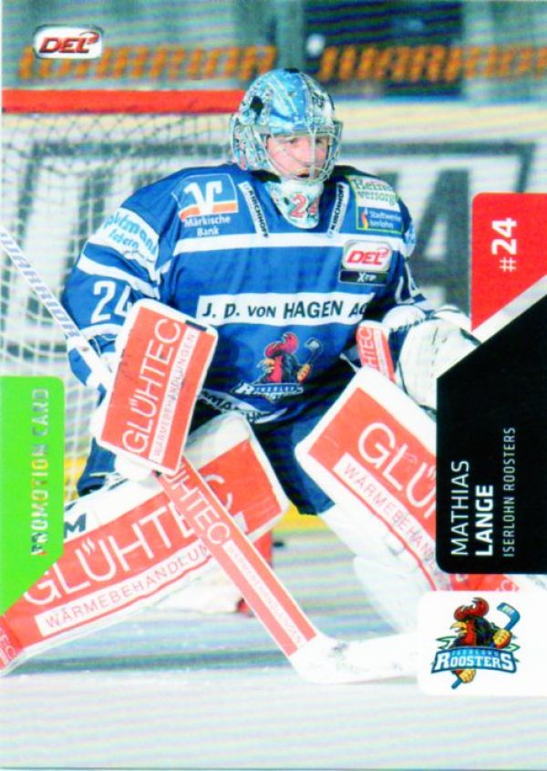 DEL 2015-16 Citypress Basic Promotion Karte - No 104 - Mathias Lange