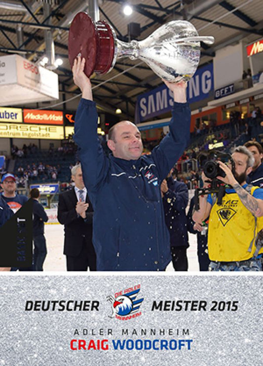 DEL 2015-16 Citypress Basic Meisterset - No 276 - Craig Woodcroft