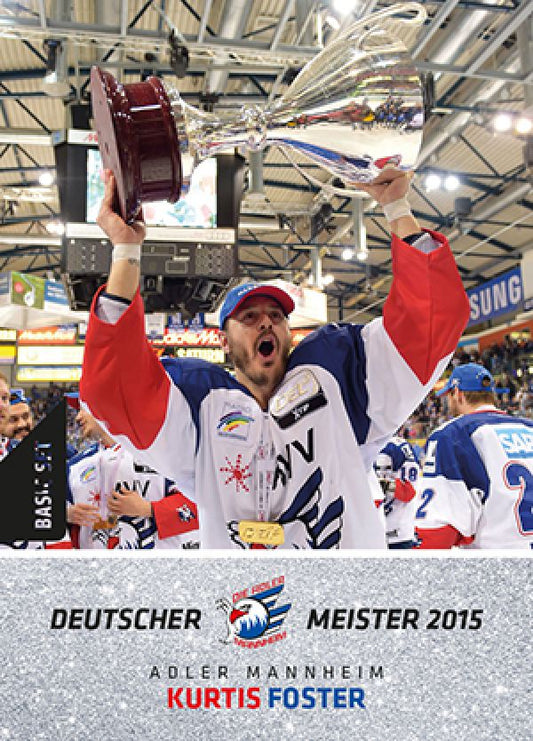 DEL 2015-16 Citypress Basic Meisterset - No 279 - Kurtis Foster