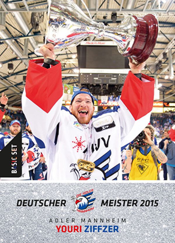 DEL 2015-16 Citypress Basic Meisterset - No 299 - Youri Ziffzer