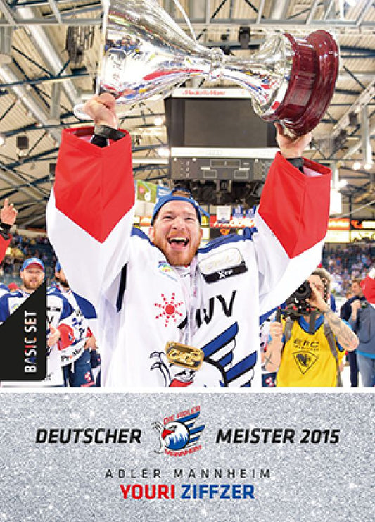 DEL 2015-16 Citypress Basic Meisterset - No 299 - Youri Ziffzer