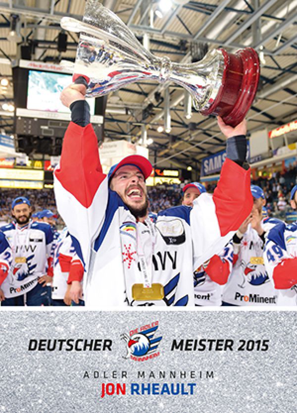 DEL 2015-16 Citypress Premium - No 292 - Jon Rheault