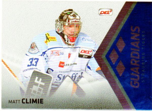 DEL 2015-16 Citypress Premium Guardians - No GU 13 - Matt Climie