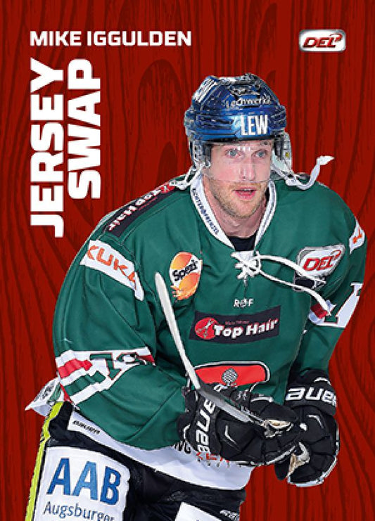 DEL 2015-16 Citypress Premium Jersey Swap - No JS 01 - Mike Iggulden