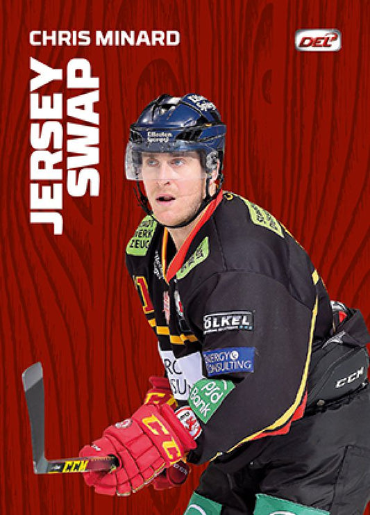 DEL 2015-16 Citypress Premium Jersey Swap - No JS 03 - Chris Minard